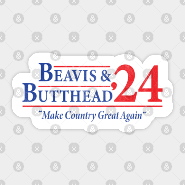 Beavis And Butthead 2024 Election Make Country Great Beavis And